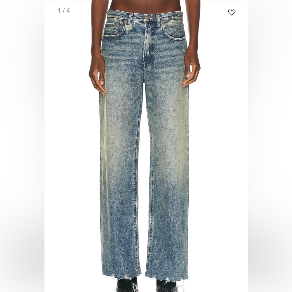 R13 D’arcy Loose Wide Leg Jeans